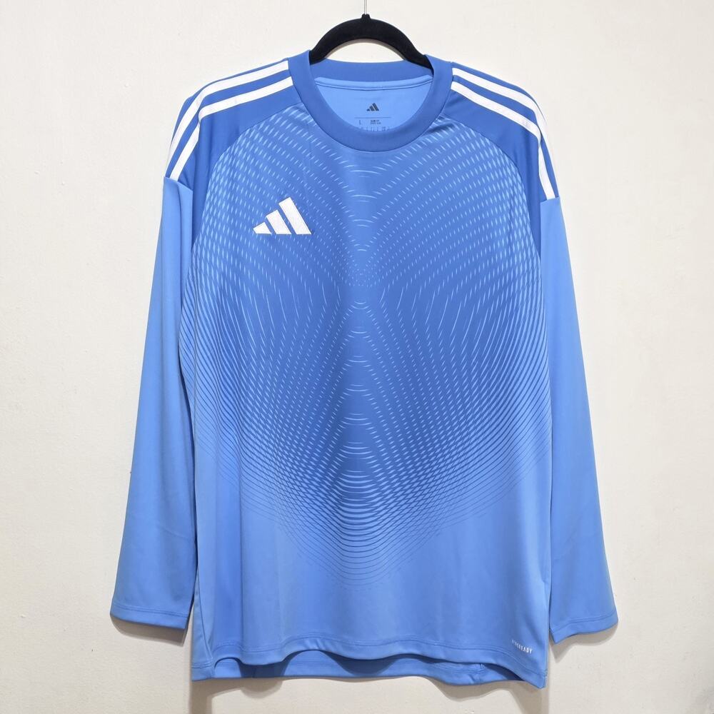 adidas Tiro 25 Competition Goalkeeper Long Sleeve Soccer Jersey JI9722 Sz Medium